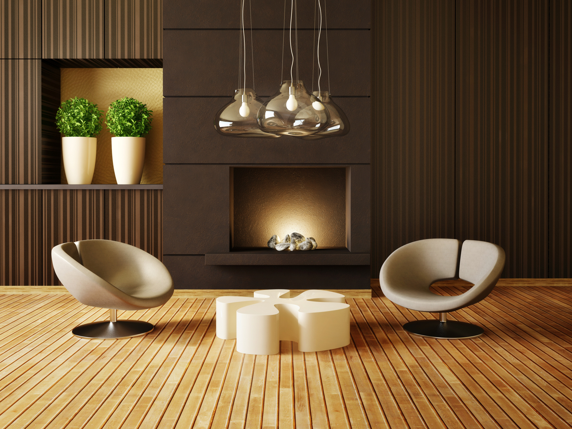 Modern Luxury Living Room 